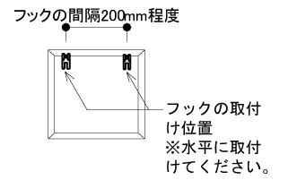 SPレコードを壁に飾る木製額縁 取り付け方